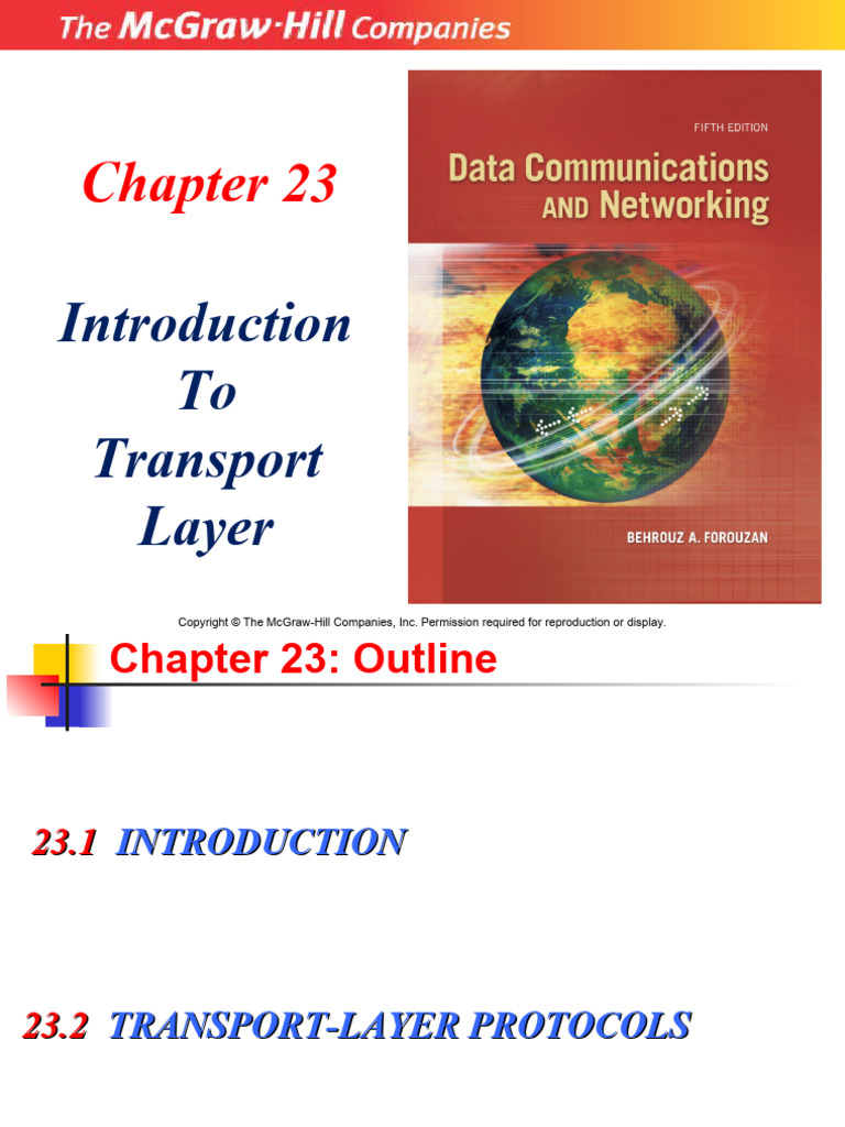 Chapter - 3 Part 1 | PDF | Transmission Control Protocol | Information ...