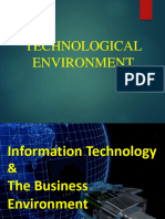 BBA140 - Lecture 6 - Technological Environment