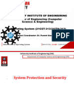 University Institute of Engineering Bachelor of Engineering (Computer Science & Engineering) Operating System (21CST-313/21ITH-313)