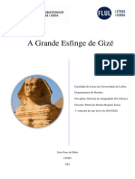 A Grande Esfinge de Gizé