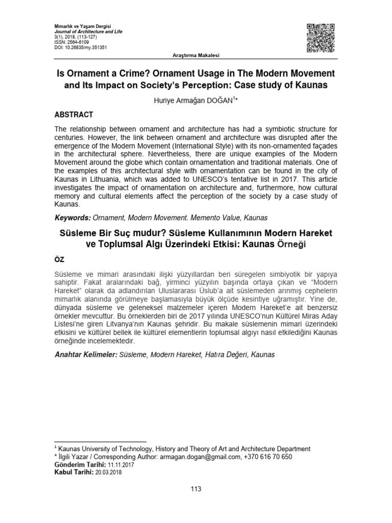 5, Is Ornament A Crime PDF