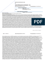 Ficha de Caracterização de Atividade - Depósito de Cabiúnas Petrobras