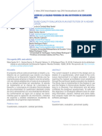 Evaluación de La Calidad Percibida en Una Institución de Educación Superior Perceived Quality Evaluation in An Institution of A Higher Education