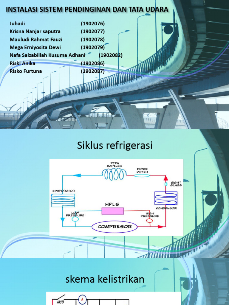 Instalasi Sistem Pendinginan R134a | PDF