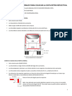 Ejemplos Colocacion Cinta Retroreflectiva