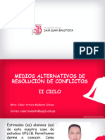 Medios Alternativos de Resolución de Conflictos Sesion 01 y 02