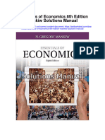 Essentials of Economics 8th Edition Mankiw Solutions Manual
