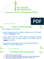 Project Management Basics Presentation (ASER)