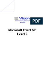 Excel XP Level 2 Vicon