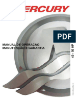 5 0 HP Manual de Operação Manutenção e Garantia - Mercury
