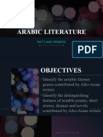 Arabic Literature Pres.