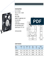 Ficha Tecnica de Ventilador