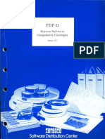 DEC-11-XSPLA-O-D PDP-11 System Software Components Catalog Jan77