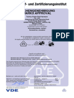 GAMMA Vde Screwdriver Updated Certificate