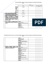 Fechas Actividades Plan de Accion