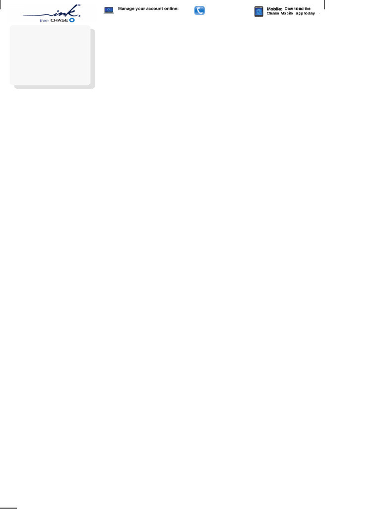 Chase Business Pdf Credit Card Payments