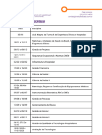 Cronograma Engenharia Clínica - T09 PDF