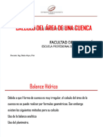 PDF Calculo Del Area de Una Cuenca - Compress