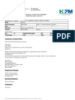 Evolución: Policlínico: Inmunología Adulto Profesional: Francisco Javier Sosa Berríos