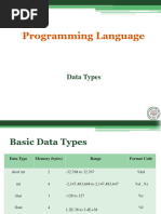 1.data Types