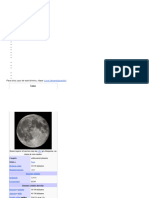 La Luna Caracteristicas