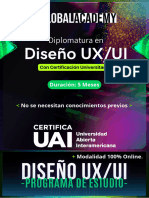 Programa de Estudio Diseño UXUI - Global Academy
