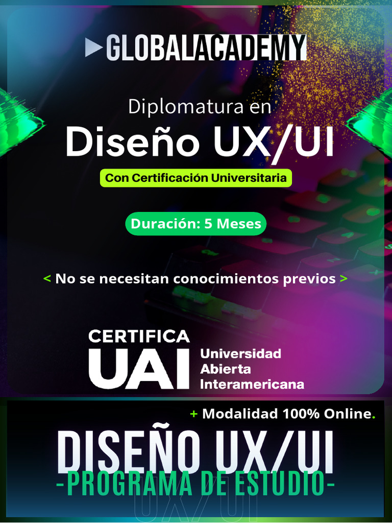 Programa de Estudio Diseño UXUI - Global Academy | PDF | Diseño ...