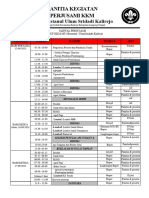 Jadwal Kegiatan