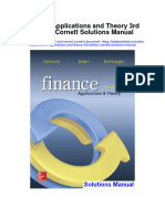 Finance Applications and Theory 3rd Edition Cornett Solutions Manual