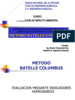 METODO - BATELLE-COLUMBUS (Coaquira)
