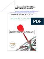Financial Accounting 7th Edition Harrison Solutions Manual