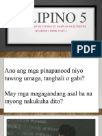 FILIPINO Q2 W3 Day2