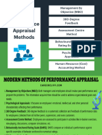 Pms Session 7 - Modern Methods of Performance Appraisal