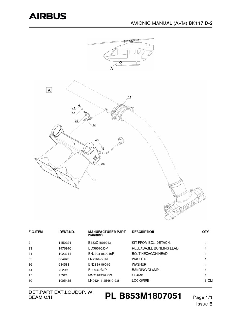 PL B853M1807051 Avionic Manual (Avm) Bk117 D2 Avionic Manual PDF