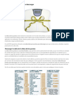 Tabla Dieta Por Puntos para Descargar - WWW - Mundodeportivo.com - Uncomo