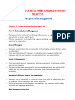 Principles of Management 2nd Edition 2nd Draft