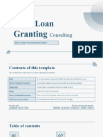 Bank Loan Granting Consulting by Slidesgo