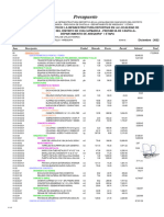 Presupuesto Etapa 1