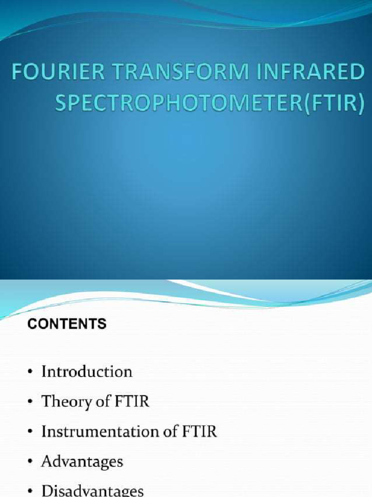 FTIR Spectros PDF