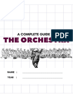 Orchestra Workbook