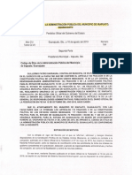 Codigo de Ética Amon Mpal de Irap