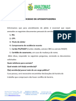 Documentos Necessarios para Solicitar Aposentadoria