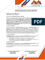 Contrato de Elaboracion de Plano de Vivienda