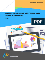 Analisis Hasil Survei Kebutuhan Data BPS Kota Sukabumi 2022