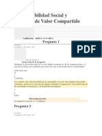 Examen Und 1 CLase 1 - Responsabilidad Social y Creación de Valor Compartido