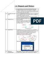 Theme 6 Magnets and Motors