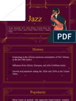 Apresentação Jazz Inglês
