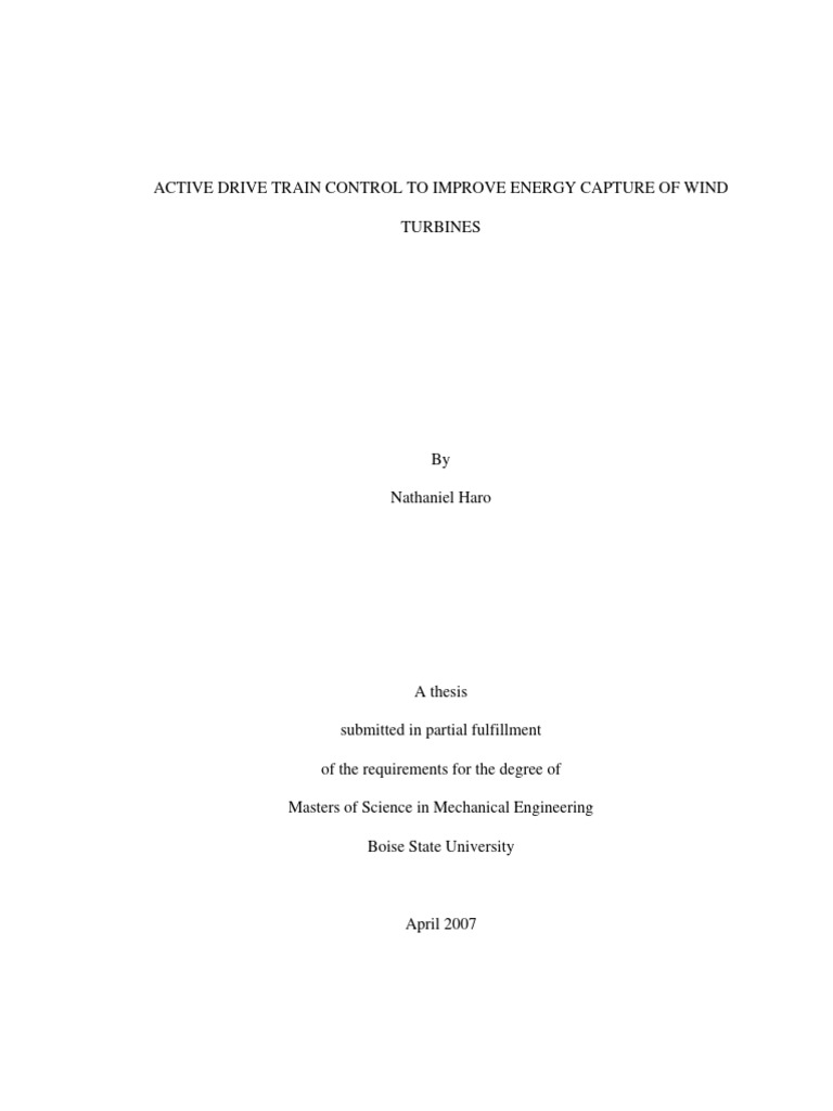 active-drivetrain-control-to-improve-energy-capture-of-wind-turbines