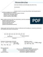 Biomoléculas - Biologia 10ºano