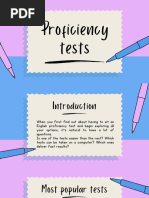 Proficiency Tests